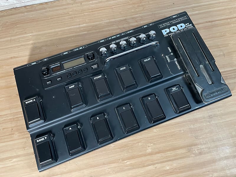 line6 Pod XT Live マルチエフェクター マルチエフェクターLINE6 POD XT徹底レビュー！音作りの裏技も