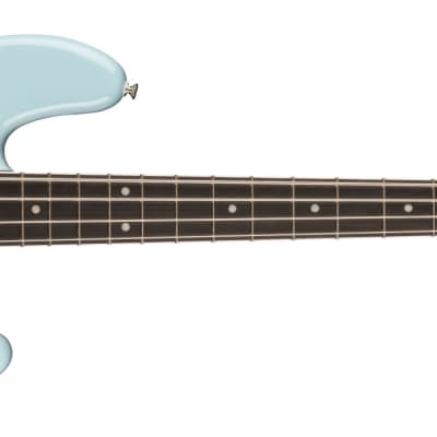 Fender Gold Foil Jazz Bass Sonic Blue image 2