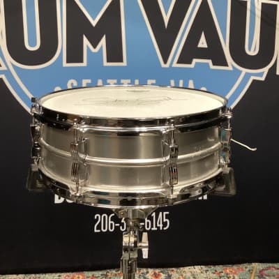 Steve Smith's Ludwig - 14"x5" Acrolite Snare Drum 1968. Authenticated! image 3