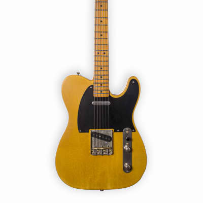 Burny MG-130S hide Signature Model Cherry Sunburst Fernandez Burny