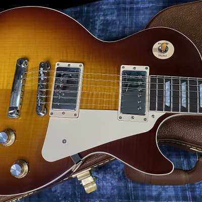 MINT! 2023 Gibson Les Paul 60's Standard Iced Tea - Authorized Dealer - 9.7 lbs image 3
