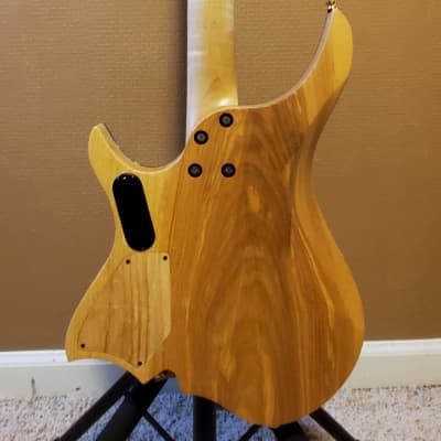 NK Headless Electric Guitar 2019 Custom Hand Painted image 2