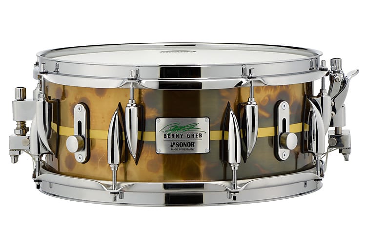 Sonor Signature 5.75x13 Brass Snare Drum - “Benny Greb” image 1