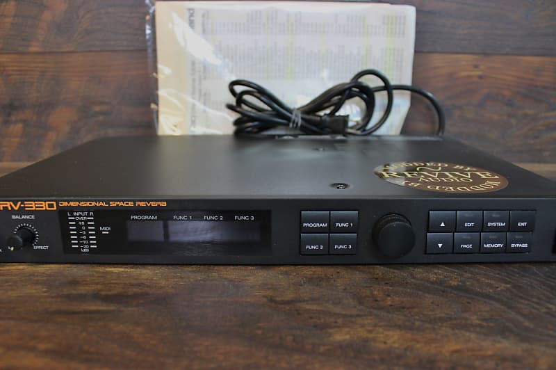 Roland SRV-330 Dimensional Space Reverb Rack Effect Vintage
