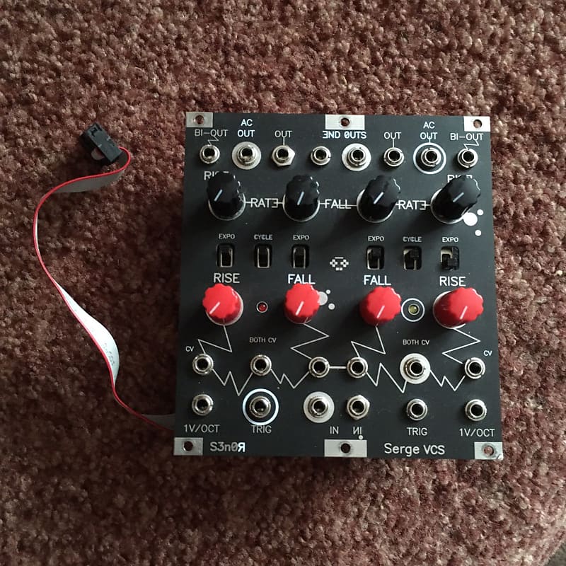 S3n0Я (Senor) Serge DUSG (dual VCS) rare eurorack function Reverb