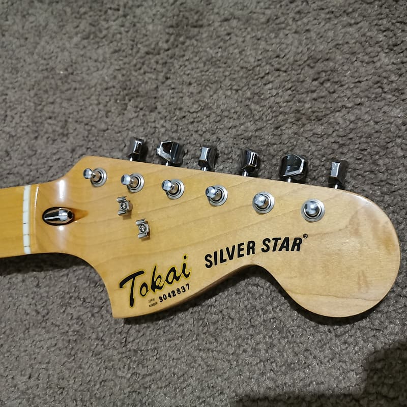 Tokai Silver Star 1983 Maple Neck - Vintage 70s Fender CBS style Neck Large  Headstock Silverstar Stratocaster Strat
