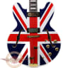 Used Epiphone Limited Edition Union Jack Sheraton Semi Hollow Body Electric Guitar