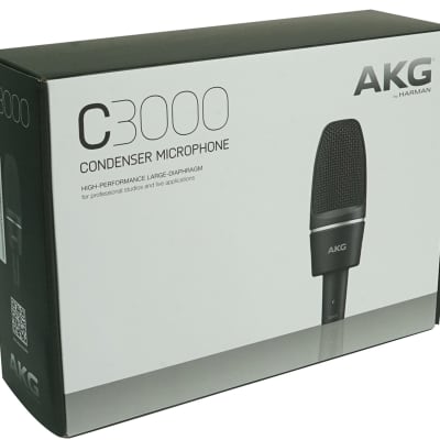 AKG C3000 Large Diaphragm Studio Recording Condenser Microphone Mic w/Shockmount image 7