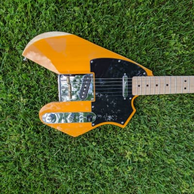 Telecaster Style Douglas USA Electric Guitar, Fender USA Pickups and Saddles, Partscaster image 5