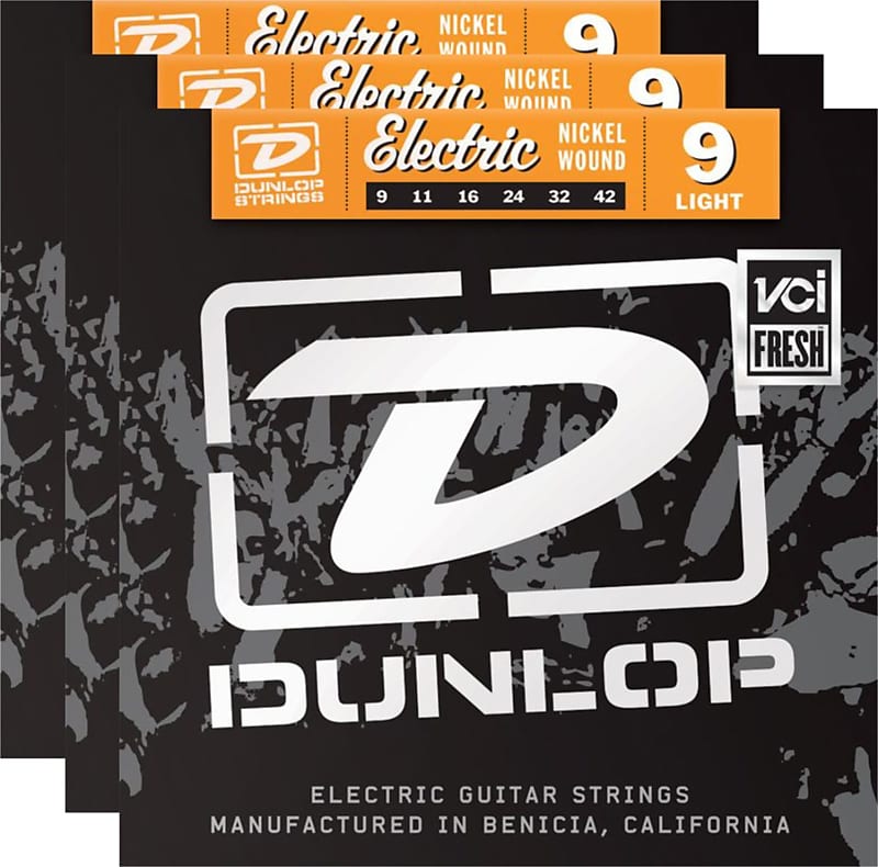 Dunlop DEN0942 Electric Guitar String Bundle Reverb