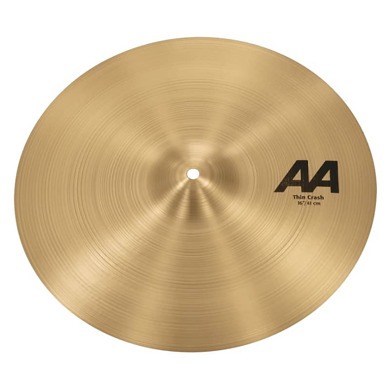 Sabian AA Thin Crash Cymbal, 16" image 1
