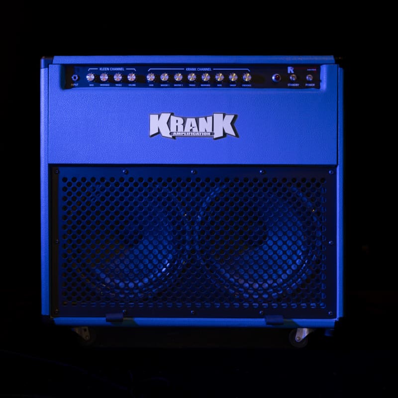 Krank Revolution 1 100W Tube Guitar Amp Head Red Chrome Grill | Reverb