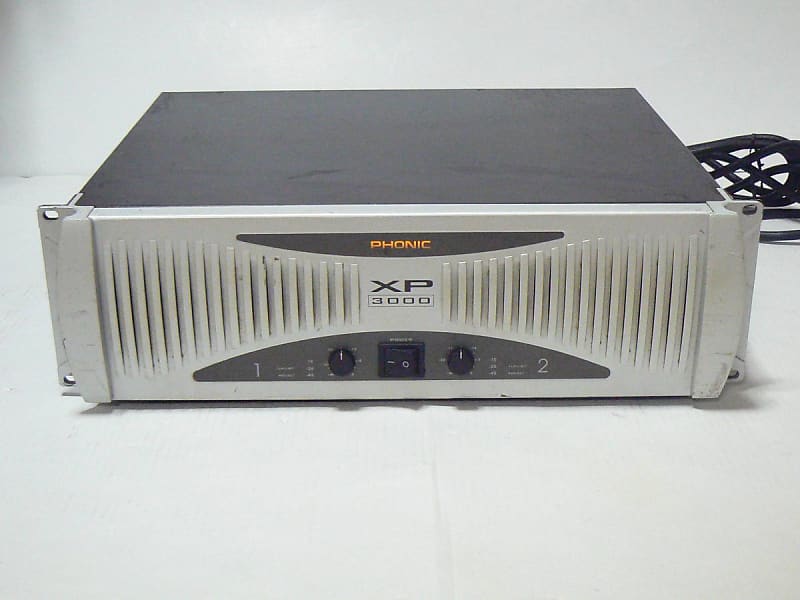 【中古】PHONIC XP3000 2ch PA パワーアンプ 1000W Yahoo!オークション -「phonic パワー アンプ」の落札相場・落札価格