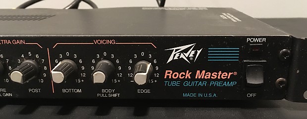 【ナガ】Peavey Rockmaster Preamp Rock Master® Preamp Pedal - Peavey