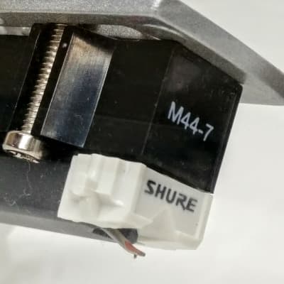 Shure M44-7 (x2) Mounted Cartridge & Styli Set + OEM Shure Transport Case image 2