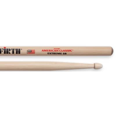 Vic Firth American Classic Extreme 5B Wood Tip Drumsticks image 1