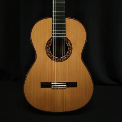 Jose Ramirez Cedar Estudio 140 Classical Nylon String Guitar w/ Logo'd Hard Case image 3