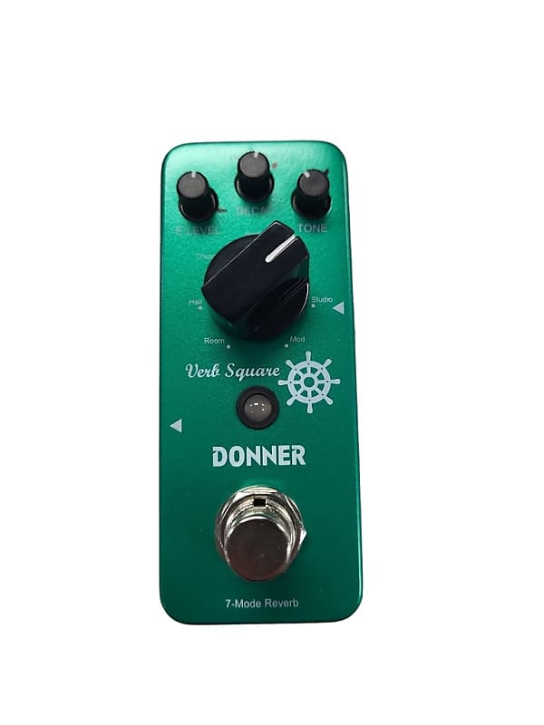 Donner Verb Square Mini Reverb Pedal Reverb