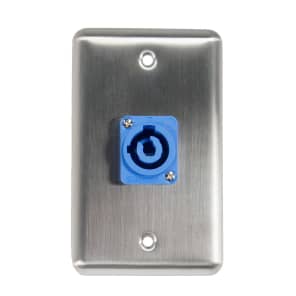 OSP D-1-1PCA Duplex Wall Plate with 1 PowerCon A Connector