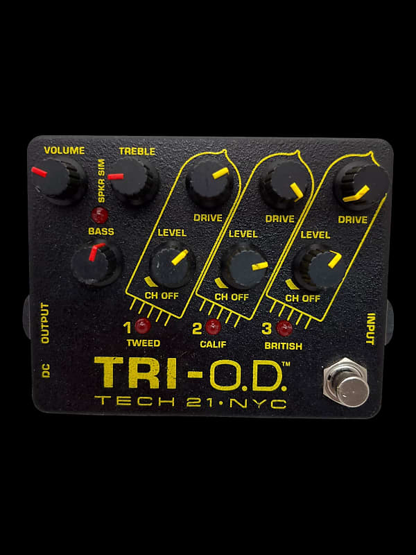 TECH 21 NYC TRI-O.D. ギターエフェクター Tech 21 Tri-O.D. | Reverb