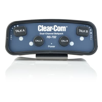 Clear-Com RS-702 Encore Two-Channel Standard Dual Listen Monaural Beltpack image 2