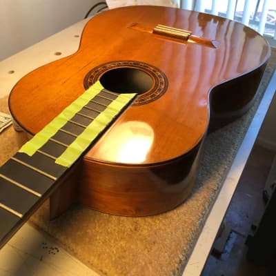 Robert S. Ruck Classical Guitar (#74) 1974 French Polish for sale