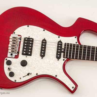 Parker Fly P-38 Trans Red MIK Fishman Piezo Bridge image 5
