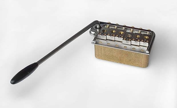 Genuine PRS Machined Tremolo Bridge, NICKEL - ACC-4007 image 1