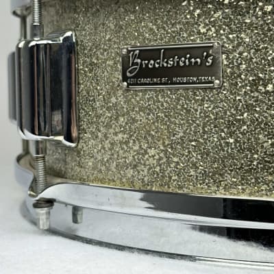 Rogers 22/20/12/13/16/5x14" VIDEO 60's Holiday Drum Set - Silver Sparkle Brockstein's Music image 15