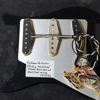 MyDream Partcaster Custom Built -Gilmour's Black Strat Spirit image 12