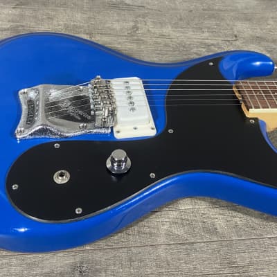 Mosrite 'The Ramones Model' 2005 - Metallic Blue - New Old Stock, Made in USA image 3