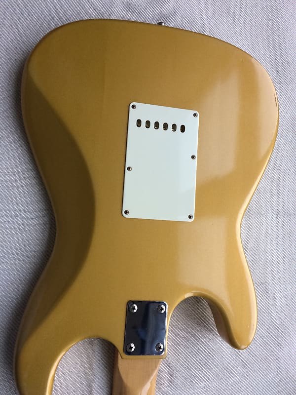 Chiyama Stratocaster 1980's Aztec Gold | Reverb