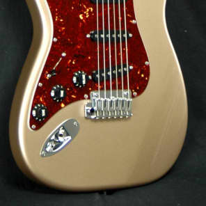 Suhr Classic Lefty Shoreline Gold Electric Guitar image 7