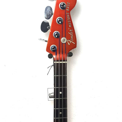 Fender Mustang Bass 1969 - Competition Red w/ Matching Headstock image 12