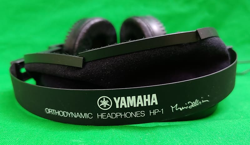 Vintage Yamaha HP-1 Orthodynamic Stereo Headphones / Japan