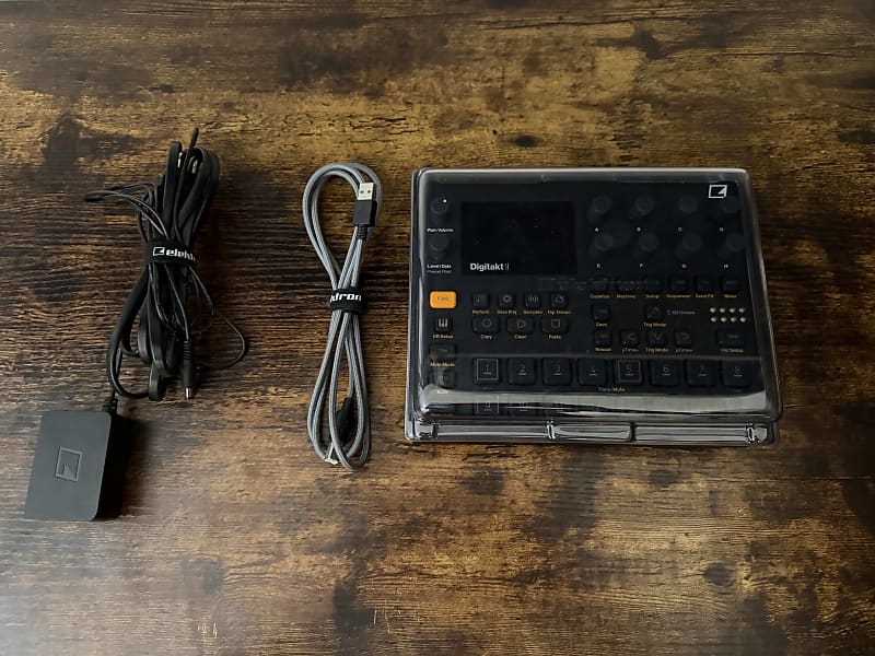 Elektron Digitakt II + Decksaver… Elektron Digitakt II w/ Decksaver | Reverb