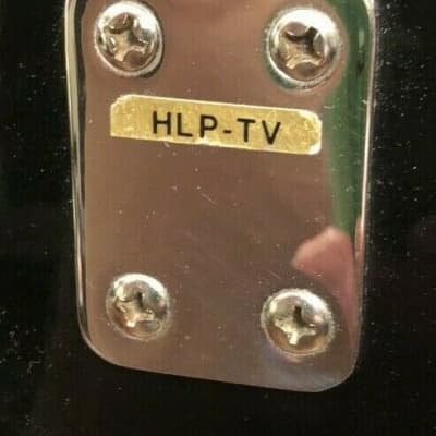 Black Hondo II LP Junior Double Cutaway Copy HLP-TV, Dual Dog Ear P90s image 9