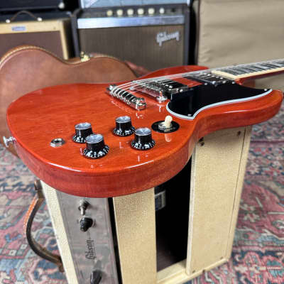 Gibson Les Paul ‘61 Reissue SG *6.87 lbs* Vintage Faded Cherry 2022 image 10