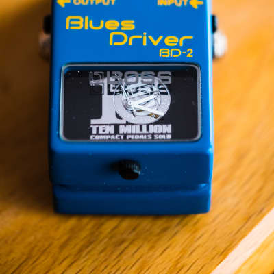 Boss BD-2 Blues Driver, Special Edition - 10 Million Compact Pedals Sold 2007 image 6