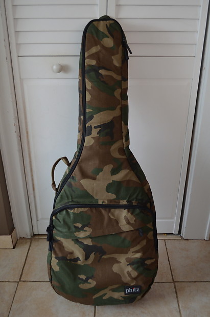 Camo cheap guitar case