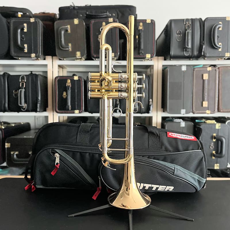 Yamaha YTR-8445GS Xeno C Trumpet SIlver-Plated | Reverb