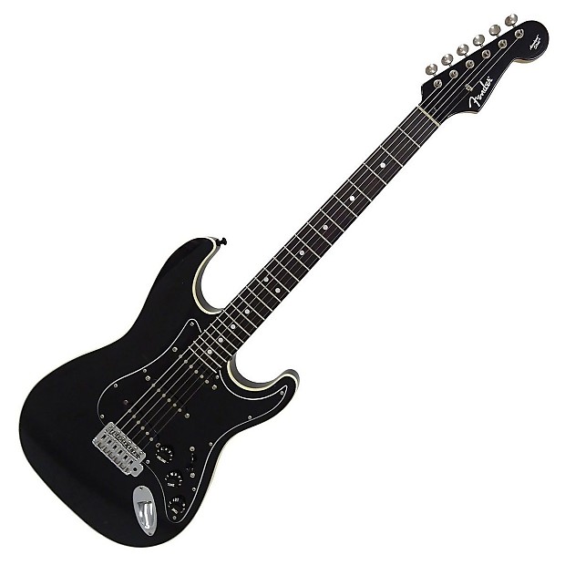 Fender Japanese FSR Aerodyne Strat, Black Fender Japanese FSR Aerodyne Strat, Black