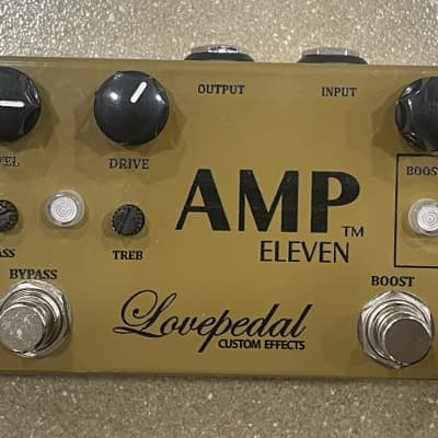 Lovepedal Custom Shop Amp Eleven- SRV Mod Overdrive Pedal | Reverb