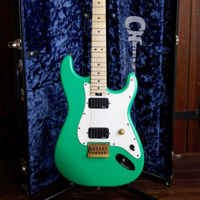 Charvel Custom Shop So-Cal HH Slime Green Electric Guitar 2014 Pre-Owned image 2
