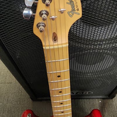 1994 Fender Stratocaster 40th Anniversary Lipstick Red image 3