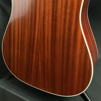 Epiphone 'Inspired by Gibson' Hummingbird Acoustic-Electric Guitar Aged Cherry Sunburst image 12