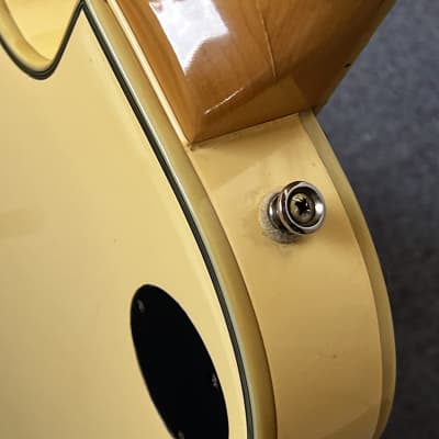 Epiphone Les Paul Custom Zakk Wylde Bullseye 2012 - Ivory and black image 10