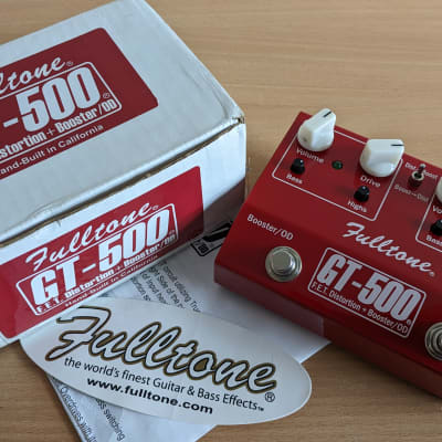 Fulltone GT-500 GT500 Distortion Boost Guitar Pedal for sale