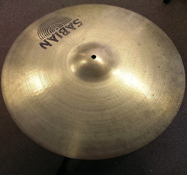 Used Sabian 20” Ride Cymbal, Canadian, Unknown Model, No Reverb