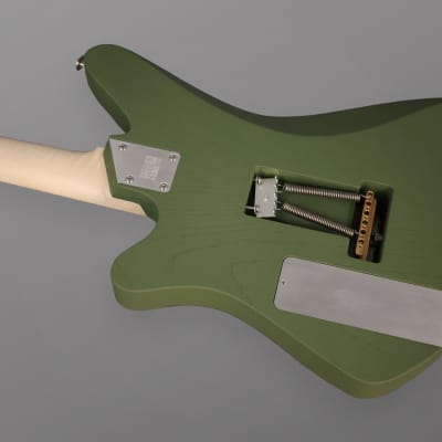 Tao Guitars Sutorato “U-A-M”, 2024 - Lincoln Green (black filled pores) w/ ABM 2-Point Trem. NEW (Authorized Dealer) image 11